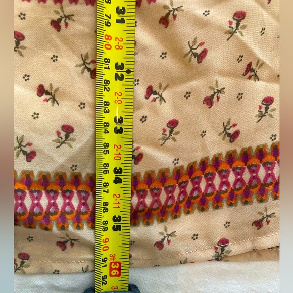 NWOT-Jessica Simpson Boho-Chic
Tamara Mini Dress in Tannin Floral Print–Size 1X - Picture 3 of 15